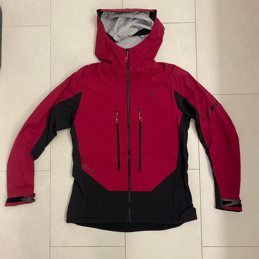 Dynafit Gore-Tex Women's Pink and Black Ski/Rain Jacket